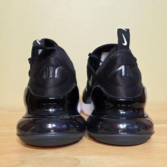 Nike Air Max 270 Shoes Black White AH8050-002 Men’s Size 10 - Picture 5 of 7